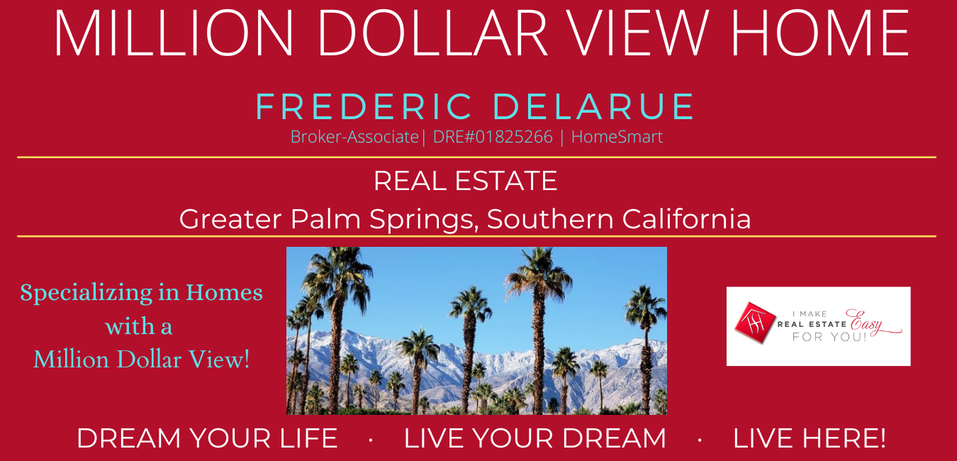 Palm Springs - Rancho Mirage - Real Estate - Million Dollar View Home